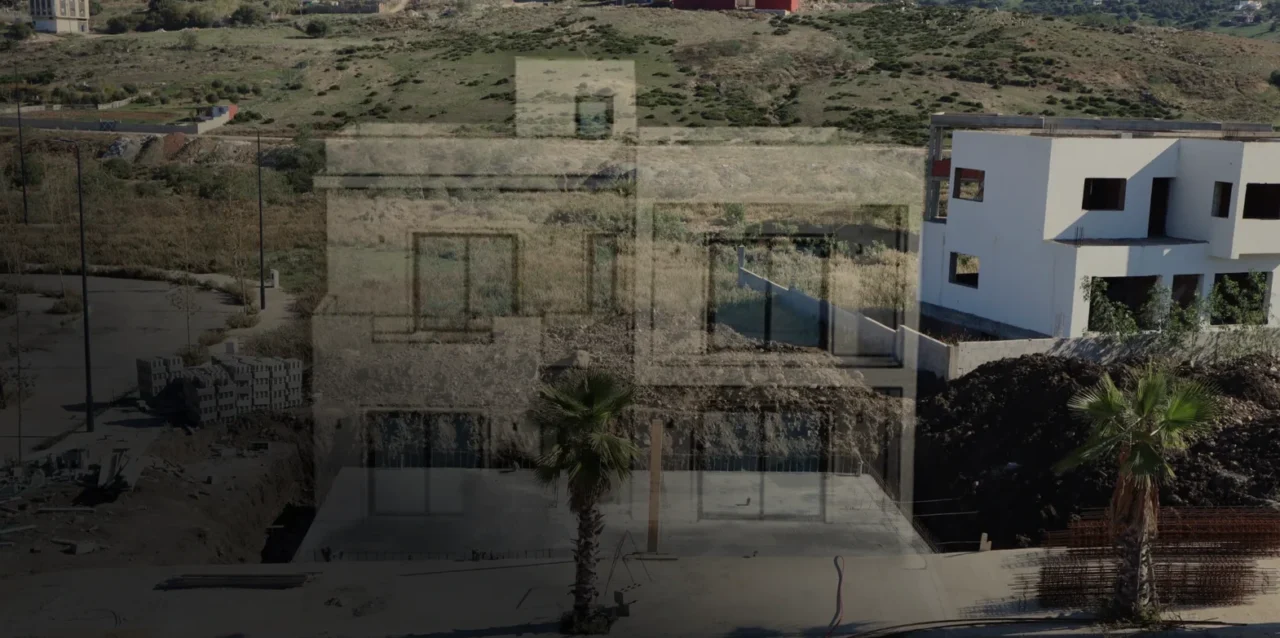 Villa en construction
